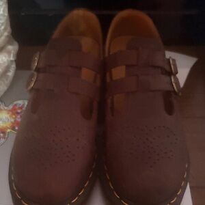 Dr. Martens 8065 Mary Jane Casual Shoe - Brown